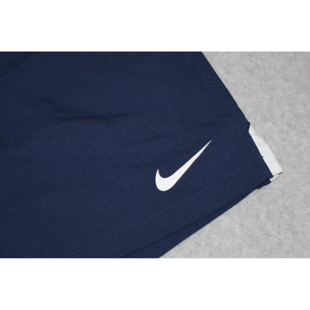 Nike Shorts Mens XL Blue Dri-Fit Athletic Training Gym Running Swoosh 9
